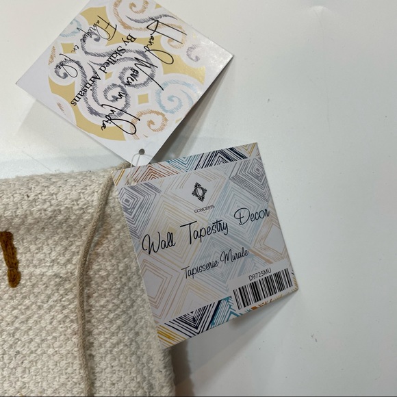 CONCEPTS IN TIME Waterfall Fringe Woven Tapestry In Multiple Colors - Picture 3 of 5